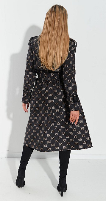 Двобортний класичний тренч (42) Київ - фото 8