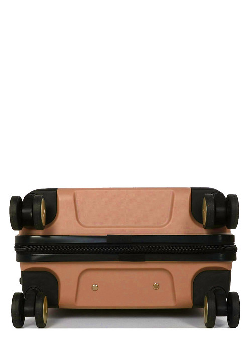 Валіза поліпропіленова MADISSON 33703 мала 55 см золотисто-рожева Київ - фото 7