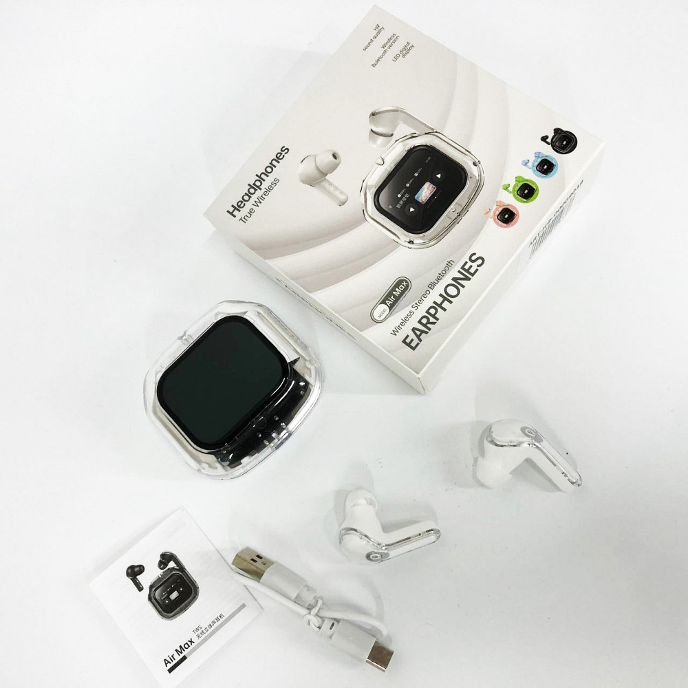 Беспроводные bluetooth наушники airdots TWS, Наушники для спорта с шумоподавлением Сенсорные YV-21 Львов - изображение 3