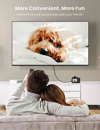 Кабель UGREEN US130 USB 3.0 A Male to Micro USB 3.0 Type B Male Cable 1m (Black) (UGR-10841) Київ