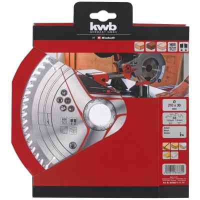 Диск пильний Einhell TCT KWB, 210х30 мм, 64 зуб. (587862) Вінниця