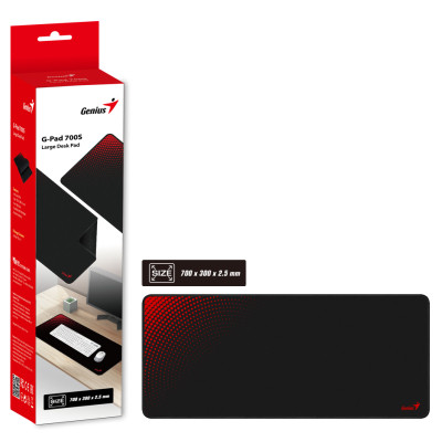 Коврик для мышки Genius G-Pad 700S Black (31250021400) Винница - изображение 1