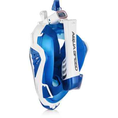 Маска для плавания Aqua Speed Drift 7086 білий, синій 249-51 S/M (5908217670861) Винница