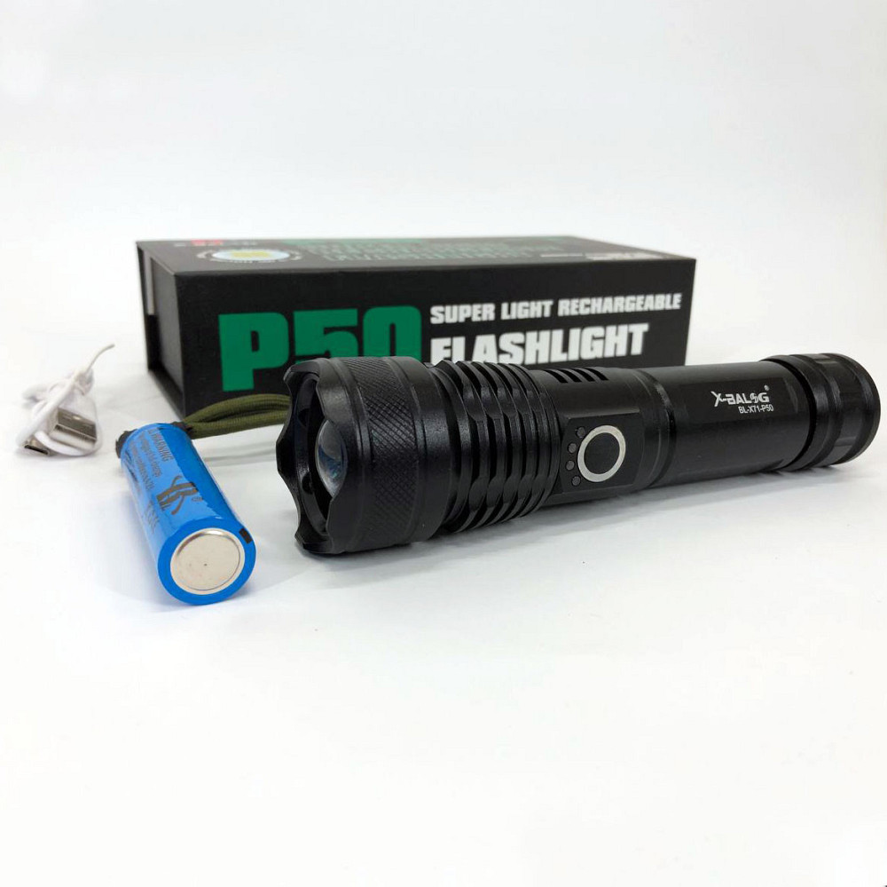 Фонарь ручной хороший POLICE BL-X71-P50, Военный армейский фонарик DW-223 нашлемный, Топ-фонарик Киев - изображение 10