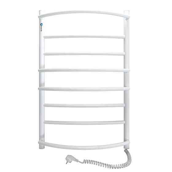 Полотенцесушитель электрический NAVIN Омега 530х800 белый 12-015030-5380 Киев