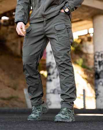 Міські тактичні штани MAXIMUS софтшел light grey ПП7982 Київ