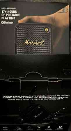 Колонка Marshall Willen II Black and Brass. Харьков