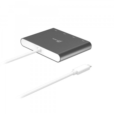 Адаптер USB-C to 4xHDMI F quad display J5create (JCA366-N) Вінниця - фото 9