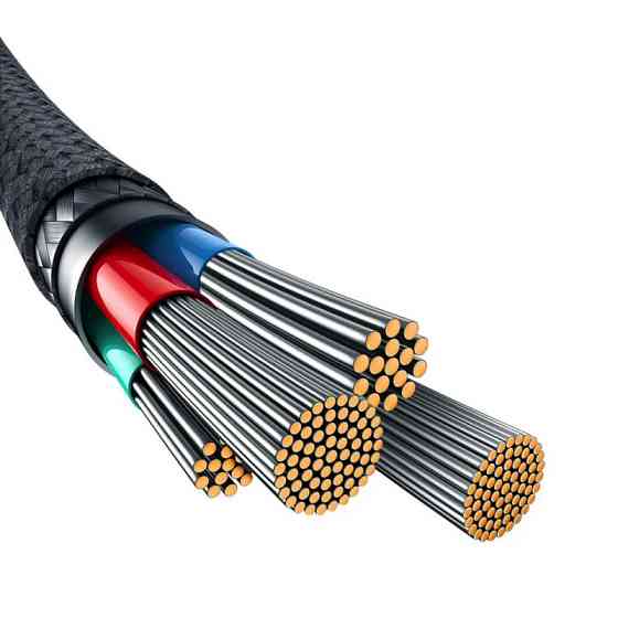 Кабель Baseus Unbreakable Series Fast Charging Data Cable USB to iP 2.4A 2m Stellar White Киев