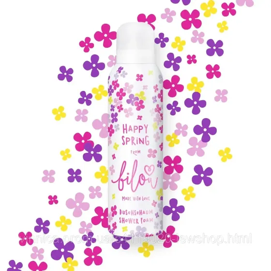 Пінка для душа Bilou Happy Spring 200 мл Чернівці