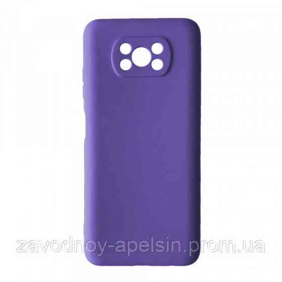 Xiaomi Poco X3 силиконовый чехол Colorful lilac Одесса