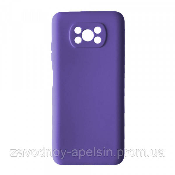Xiaomi Poco X3 силиконовый чехол Colorful lilac Одесса - изображение 1