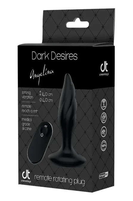 Волнистая анальная пробка с пультом управления.DARK DESIRES ANGELINA Sex Aura Киев - изображение 2
