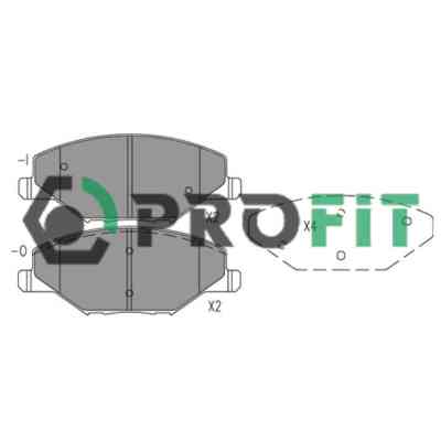 Тормозные колодки Profit 5000-4590 Винница