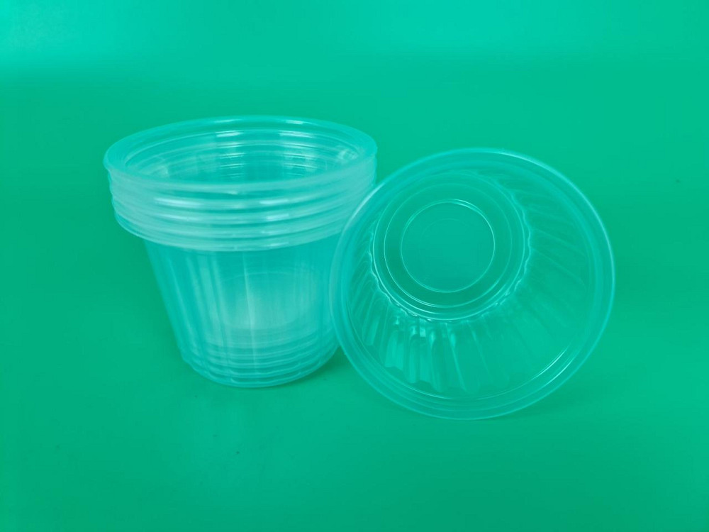 Супник прозрачный ребристий D-115 мм 500 мл (50 шт) Харьков - изображение 1