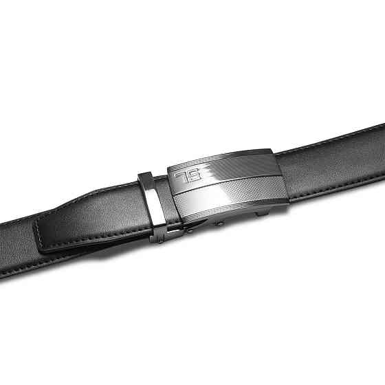 Ремень мужской кожаный Semi Line Black (P8235-0 M) Вінниця