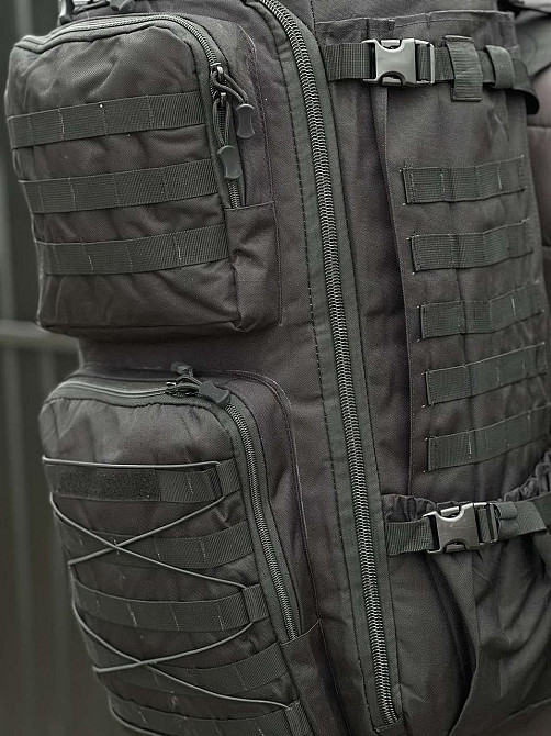 Тактичний рюкзак хакі 100 л. транспортний міцний Одеса - фото 2