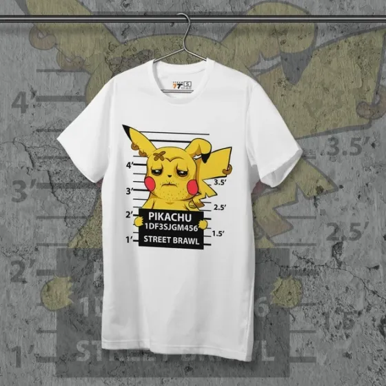 Футболка для подростка мальчика с принтом Пікачу Размер 160 Anime10069 Днепр