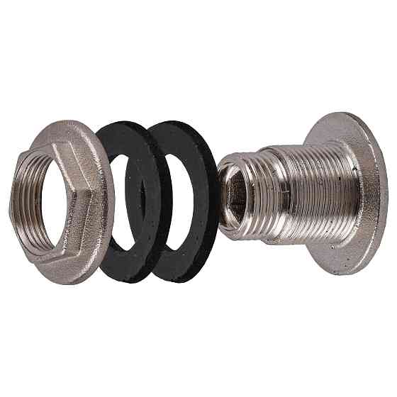 Врізання в бак 1/2″З нікельоване посилене NO303R OPTIMUM Киев