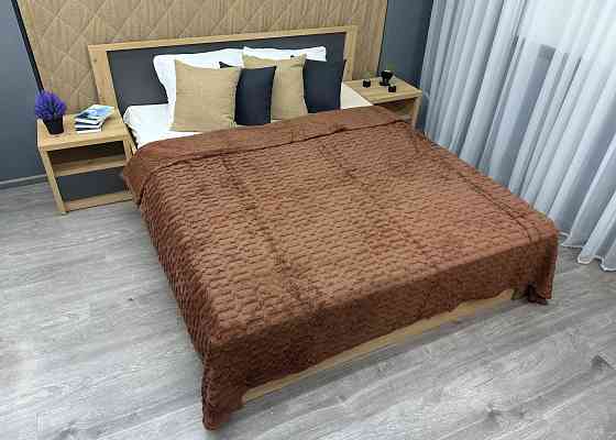 Плед-покривало 200х230 см (+-5см) Карамельний (87-237) Київ