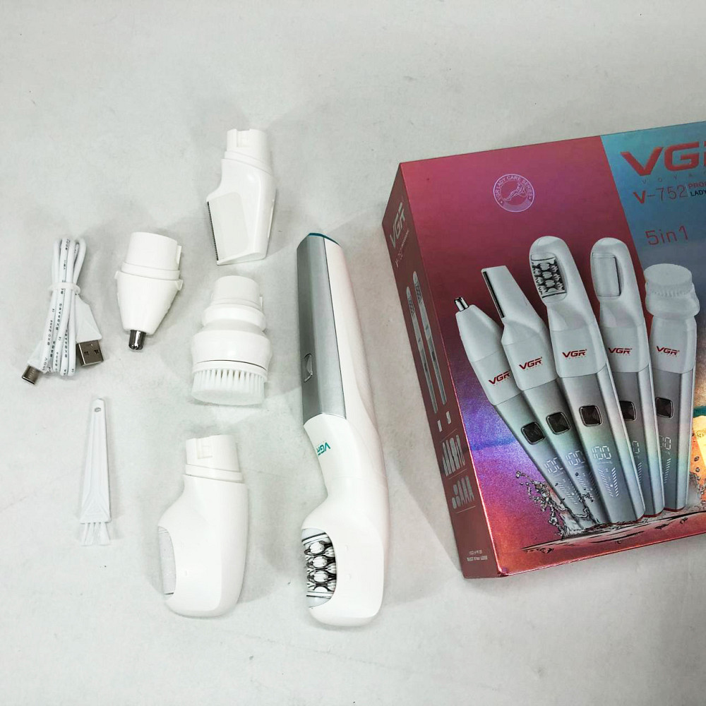 Аккумуляторная женская электробритва, Водонепроницаемый депилятор, Депилятор женский 3в1 TS-55 Львов - изображение 17