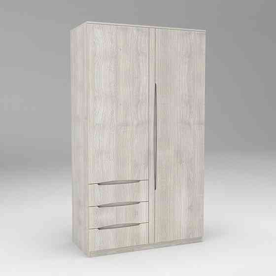 Шкаф Дельта 1, Дуб Шамоні Світлий, 1200х550х2100 Львов