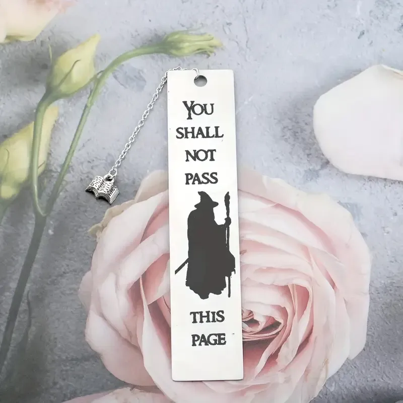Металева закладка «You Shall Not Pass» – фентезі аксесуар для книг Київ - фото 2