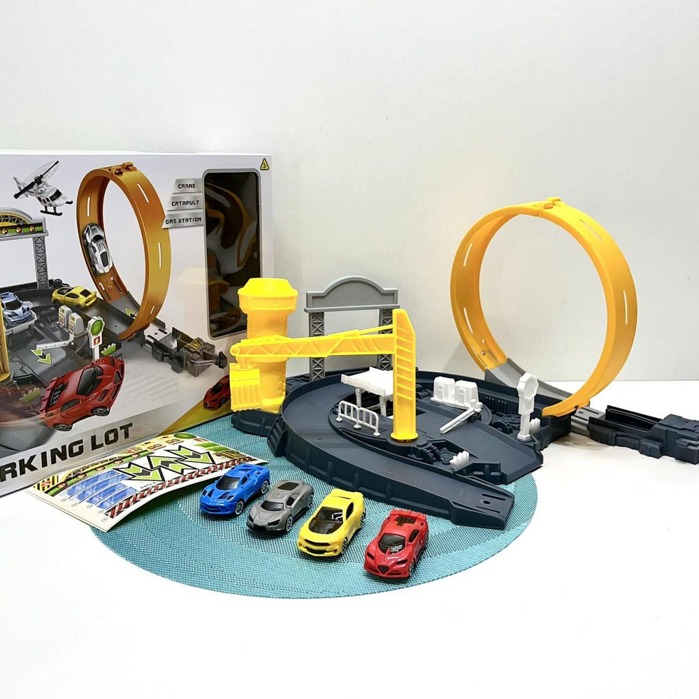 Трек дитячий з машинками 4шт (P872-A) Чернігів - фото 1