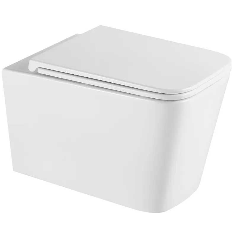 Унитаз подвесной Mixxus Premium Quadro-0302-T1 530x360x365mm, система смыва Tornado 1.0 (MP6456) Киев - изображение 1