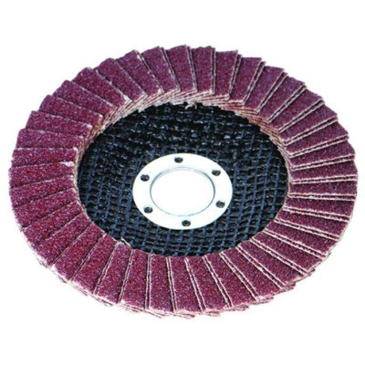 Круг зачистний Sigma пелюстковий торцевий Т27 (прямий) 125мм P60 (9172061) Вінниця - фото 1