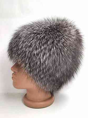 Шапка зимняя меховая женская сноп Снежана Серый Харьков