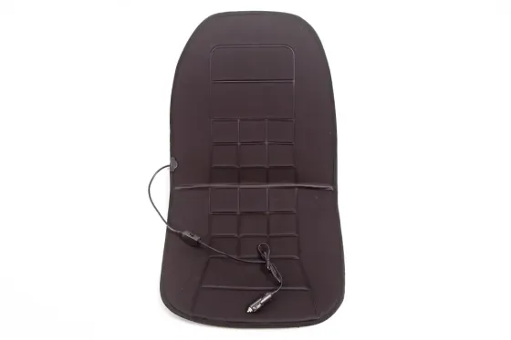 Накидка на сидіння з підігрівом Elegant 95x45sм чорний Вінниця