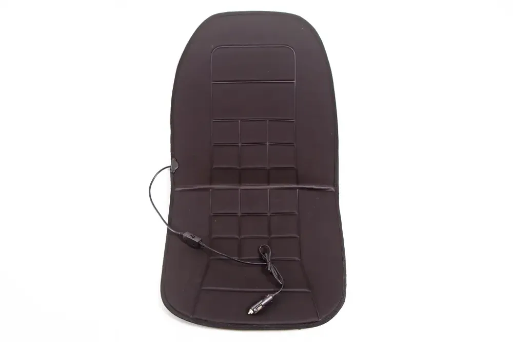 Накидка на сидушку с подогревом Elegant  95x45см черный Винница - изображение 1
