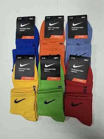Набір кольорових чоловічих шкарпеток середньої висоти. 6 шт. в пакованні.Розмір 41-45 Київ