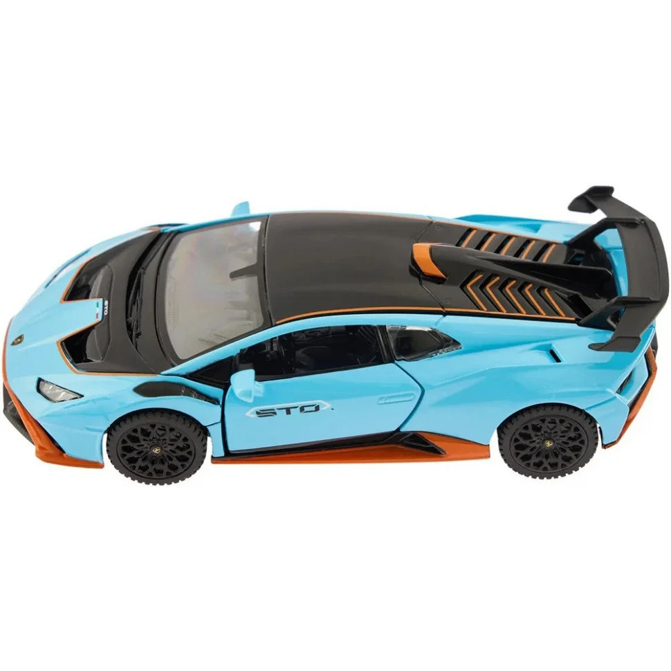 Дитяча автомодель "Lamborghini Huracan STO" Rastar 64300 блакитний, масштаб 1:32 Вінниця - фото 3