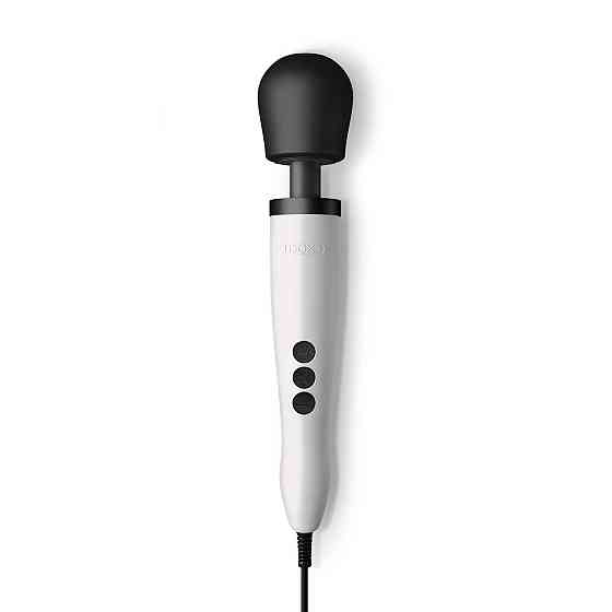 Вібромасажер DOXY Original White, дуже потужний, живлення 220В Sex Aura Київ