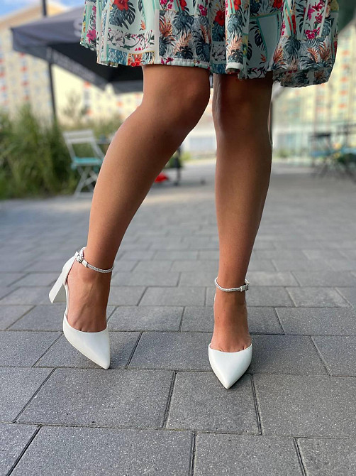 Bashili Босоніжки жіночі BASHILI V81-2 білі (літо, еко-шкіра) (5860) Коломыя - изображение 6