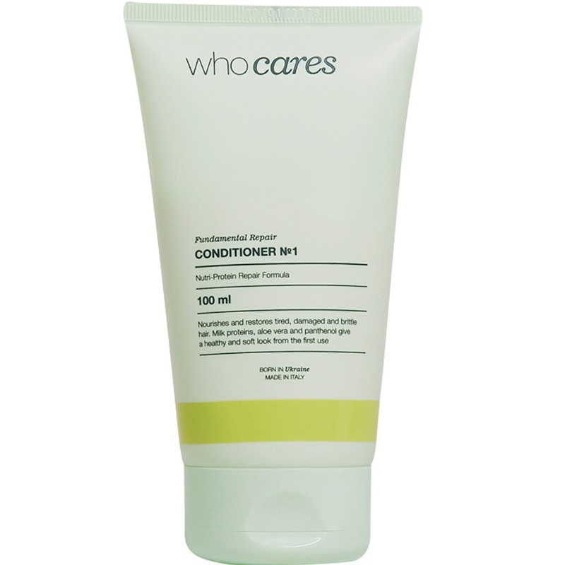 Кондиціонер живильний для сухого та пошкодженого волосся Fundamental Repair Conditioner №1 whocares 100 мл Київ - фото 1