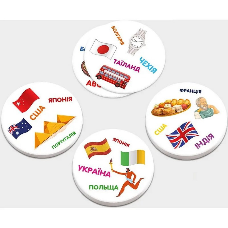 Настільна гра серії Хто кого? "Змагання: країни і міста" 158504 Вінниця - фото 7