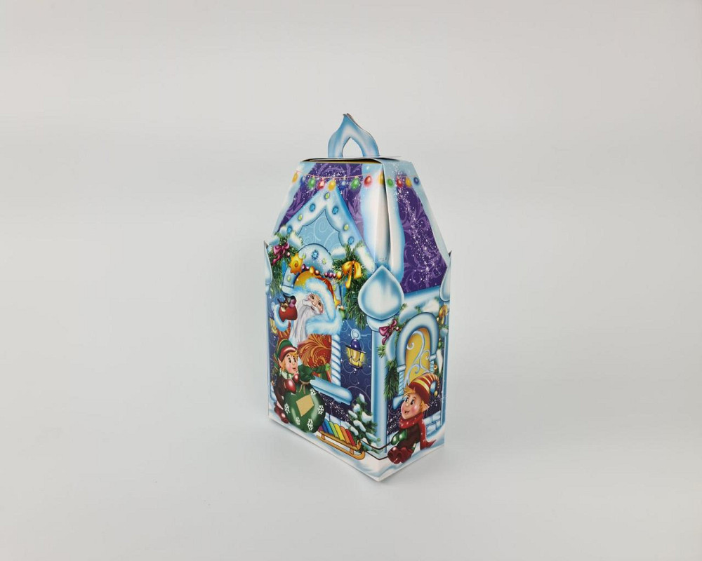 Праздничная упаковка  для новогодних подарков (700грм) №222с 