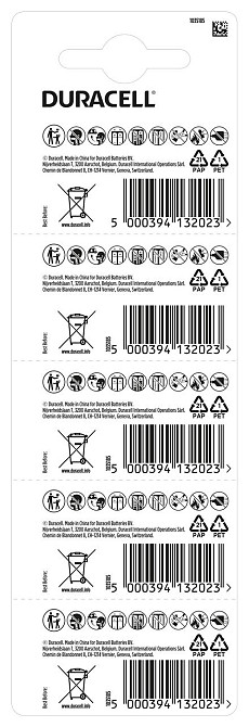 Батарейка Duracell MN21 уп. 1х5 шт. (6807085) Київ - фото 2