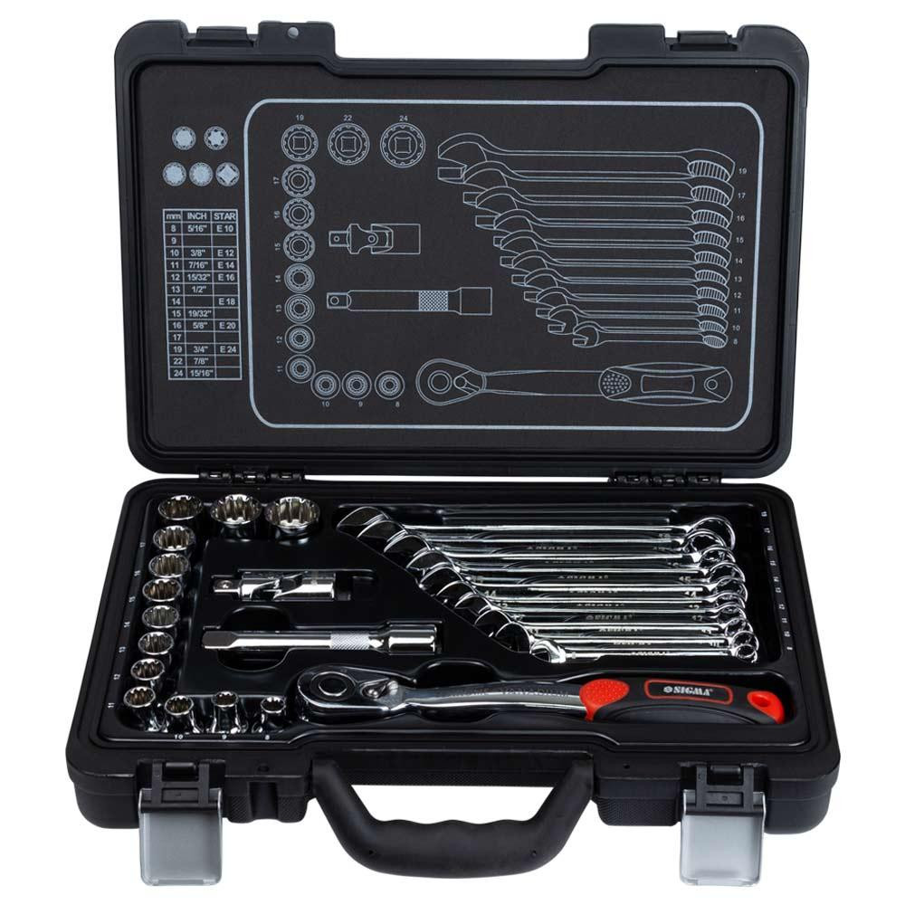 Набір насадок торцевих 1/2" + аксесуари 26 шт. CrV Taiwan ULTRA (700026z) Київ - фото 3