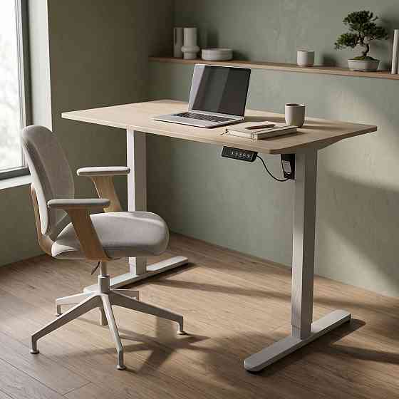 Регулируемый Стол Richman StandUp Home 1000 х 600 White BSTh-02 Днепр