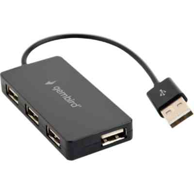 Концентратор Gembird USB 2.0 х 4 (UHB-U2P4-04) Винница