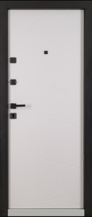 Дверь входная Артиз Элит 025 Смоки софт / белое кружево 860х2040 мм Киев