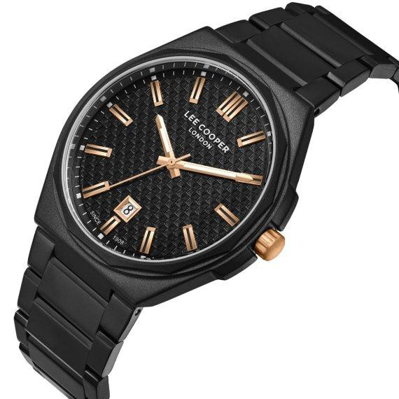 Чоловічий водостійкий наручний годинник Lee Cooper Knight (Чорний) Вінниця - фото 3