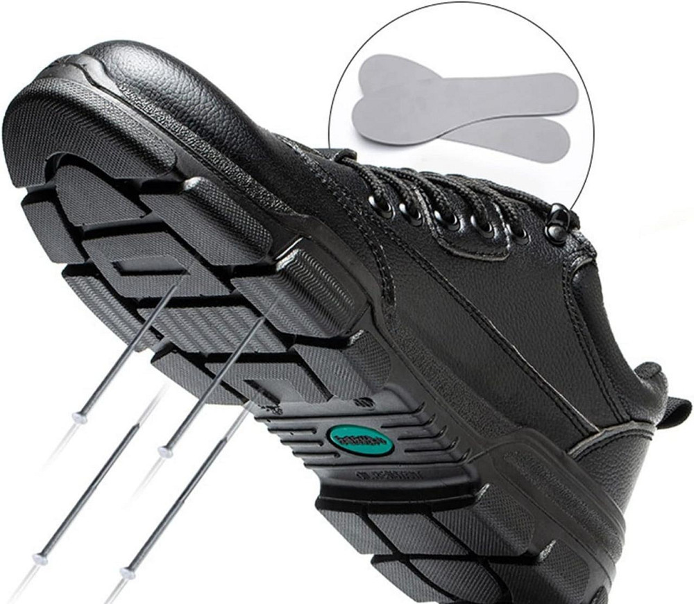 Рабочие защитные кроссовки fayengan размер 38 с металлическим носком, лёгкие, антискользящие, уни 24 см Киев - изображение 4