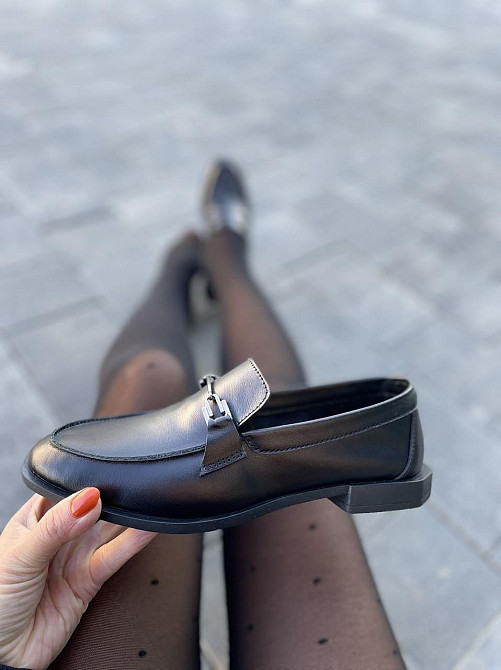 VIFEST Туфлі жіночі VIFEST 154-10 чорні (весна-осінь, шкіра натуральна) (4791) Коломия - фото 1