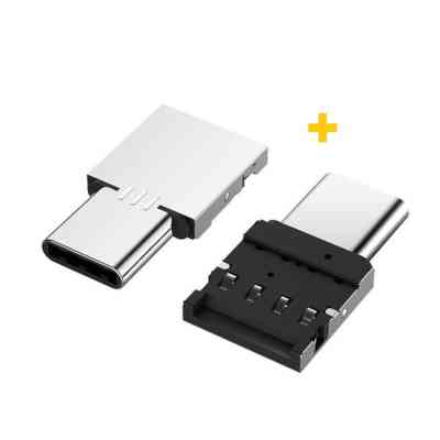 Перехідник OTG USB 2.0 AF to USB-C silver XoKo (XK-AC045-SL2) Вінниця