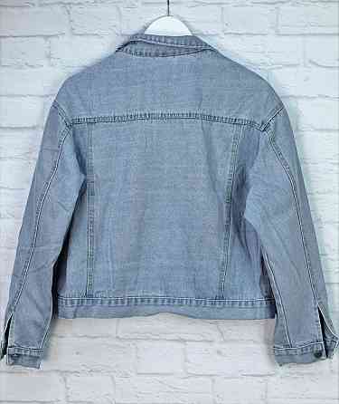 Джинсовая куртка женская оверсайз весна/осень р 42-46 Харьков